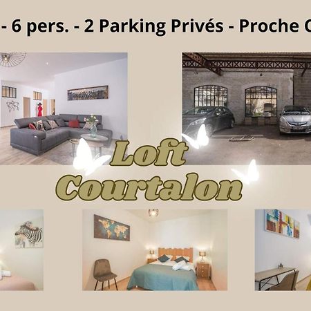 Loft Courtalon - Haut Standing - Patio - Parking Prives Apartamento Troyes Exterior foto