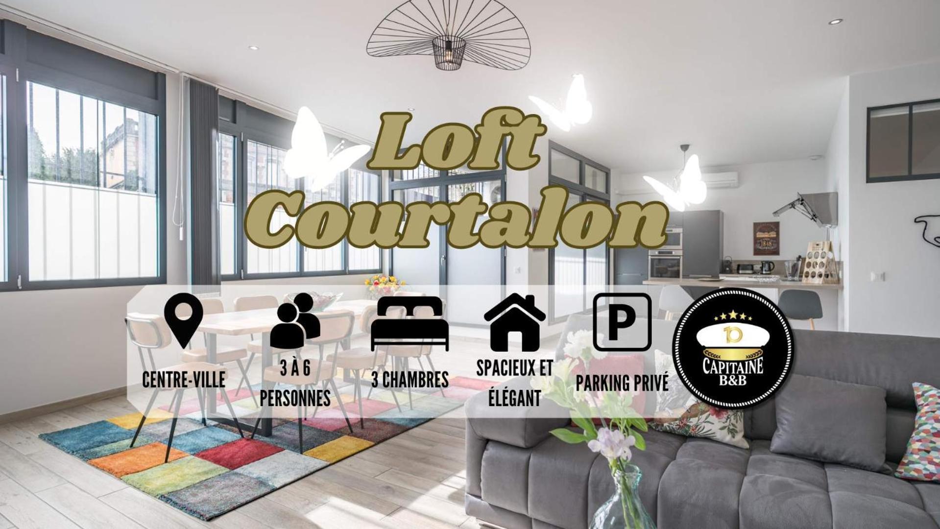 Loft Courtalon - Haut Standing - Patio - Parking Prives Apartamento Troyes Exterior foto